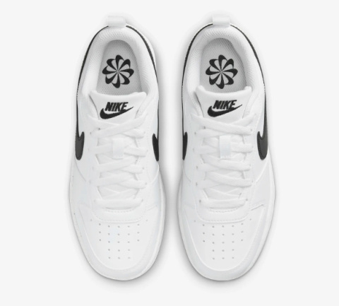 Nike Court Borough Low Recraft GS Białe/Czarne Nike Court Borough Low Recraft GS Białe/Czarne