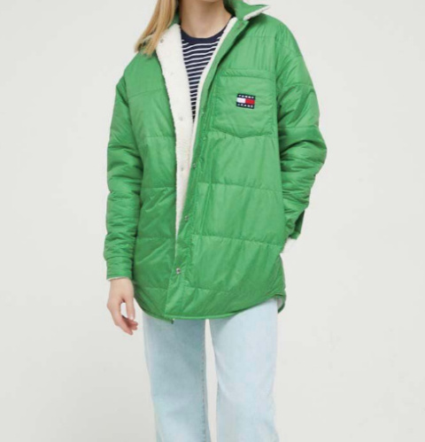 Kurtka Sherpa dwustronna Tommy Jeans Xs 8720644568149 Kurtka Sherpa dwustronna Tommy Jeans Xs 8720644568149