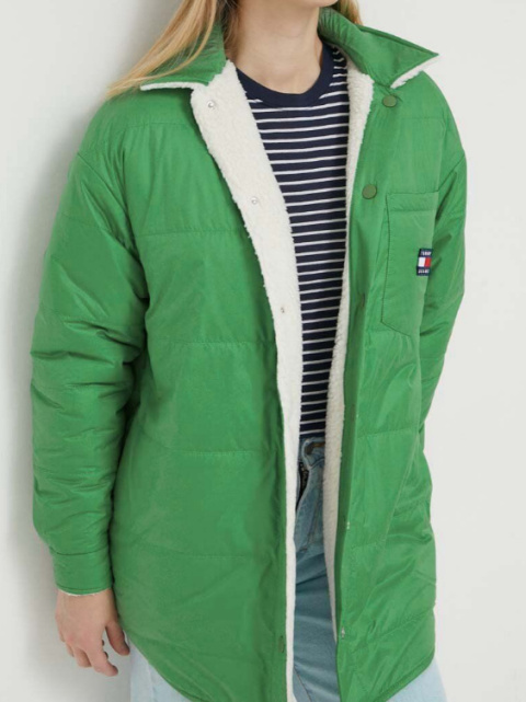Kurtka Sherpa dwustronna Tommy Jeans Xs 8720644568149 Kurtka Sherpa dwustronna Tommy Jeans Xs 8720644568149