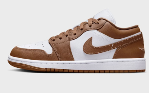 Buty Nike Jordan 1 Low Archaeo Brown White